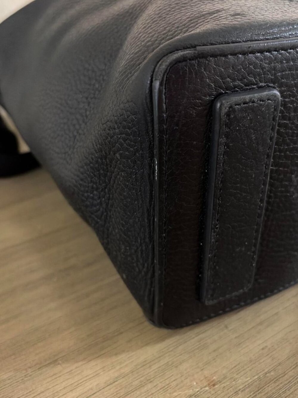 ALLSAINTS Black Kita Pebbled Leather Crossbody - Picture 6 of 8